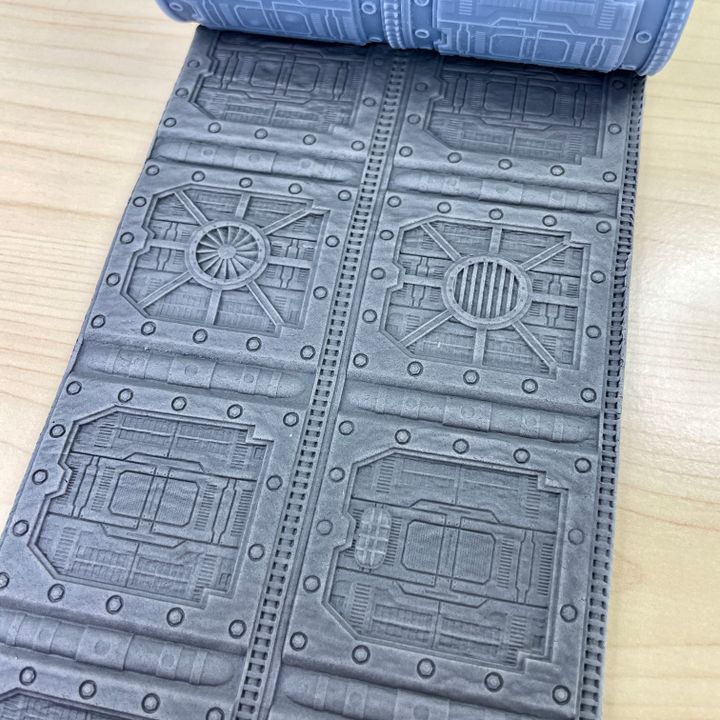 3D Printable Print 'N' Roll: Black Horizon Event (Texture Roller